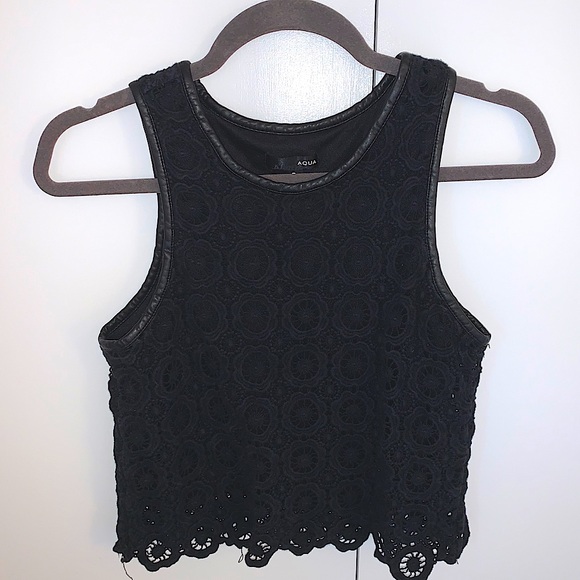 Aqua Tops - Aqua Crop Top